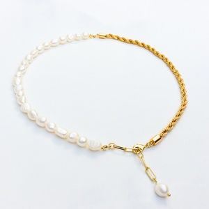 Skye Aubin 18K Gold Freshwater Pearl Necklace